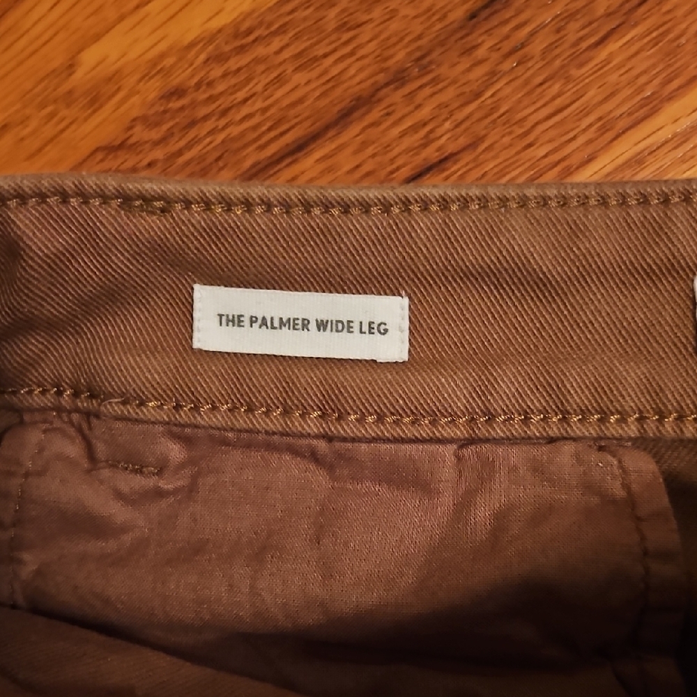 LOFT Wide Leg Pants in Brown - Picture 2 of 4